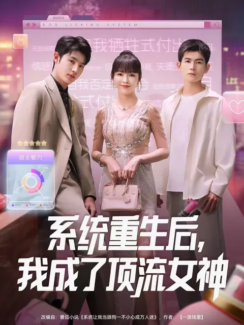 爽文短剧《系统重生后我成了顶流女神》，热血逆袭之旅